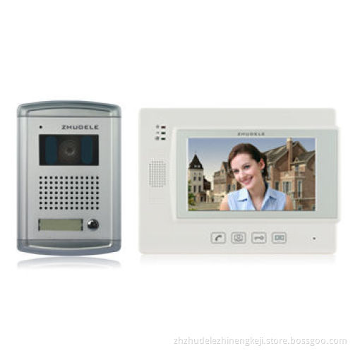 7-inch Video Door Phone, Rainproof/Anti-riot, Outdoor